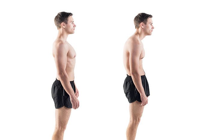 Change in posture 
