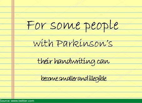 Smaller Handwriting