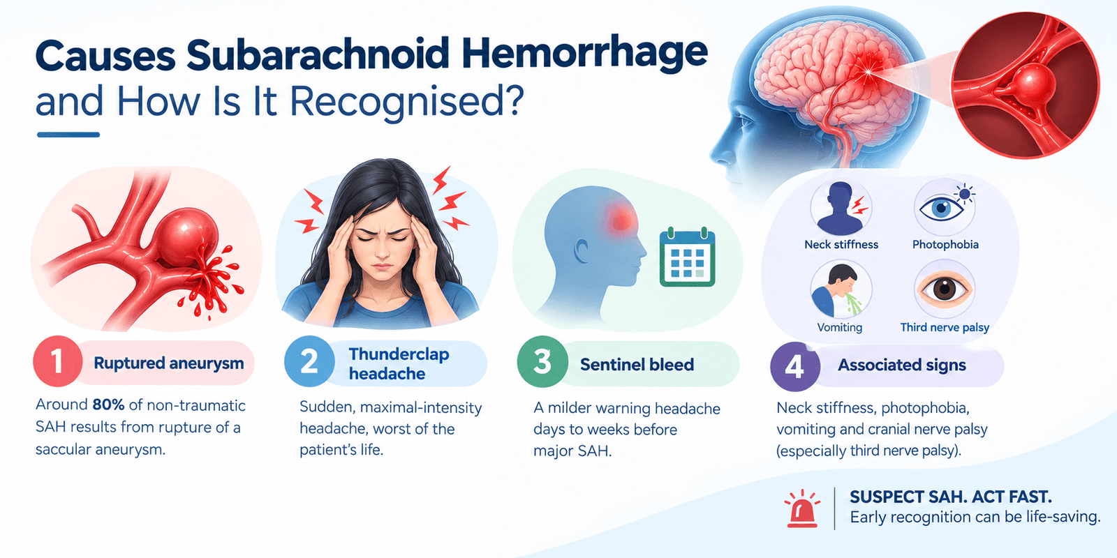 Subarachnoid Hemorrhage Recognize the Signs | Gurneet Subarachnoid Hemorrhage Recognize the Signs