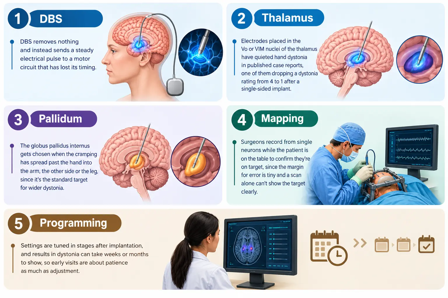 Deep Brain Stimulation Five-Step Guide