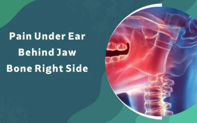 Pain Under Ear Behind Jaw Bone Right Side
